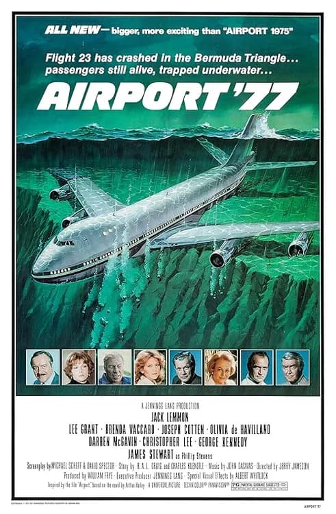 Airport '77 film posteri