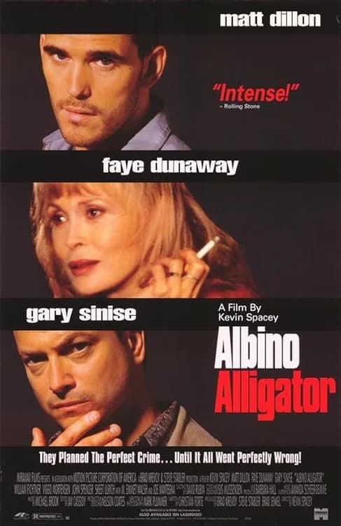 Albino Alligator film posteri