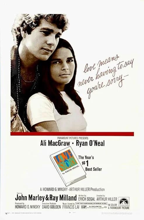 Love Story film posteri