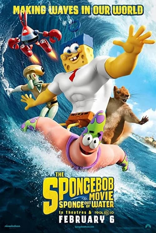 The SpongeBob Movie: Sponge Out of Water film posteri